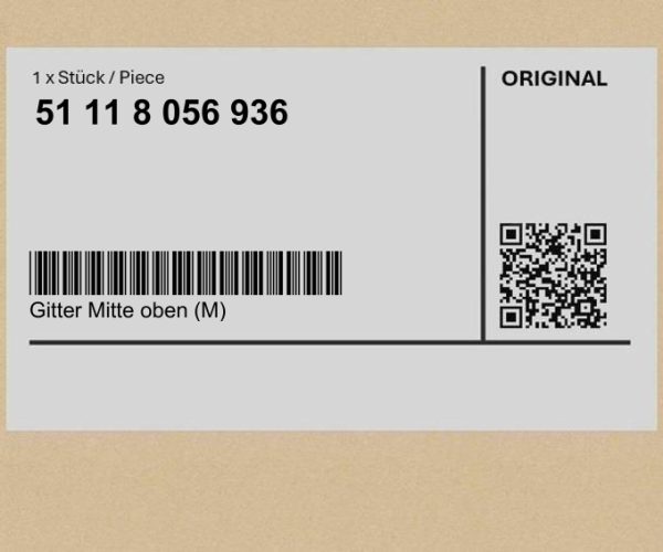 توری بالا سپر جلو M - F25 / F26